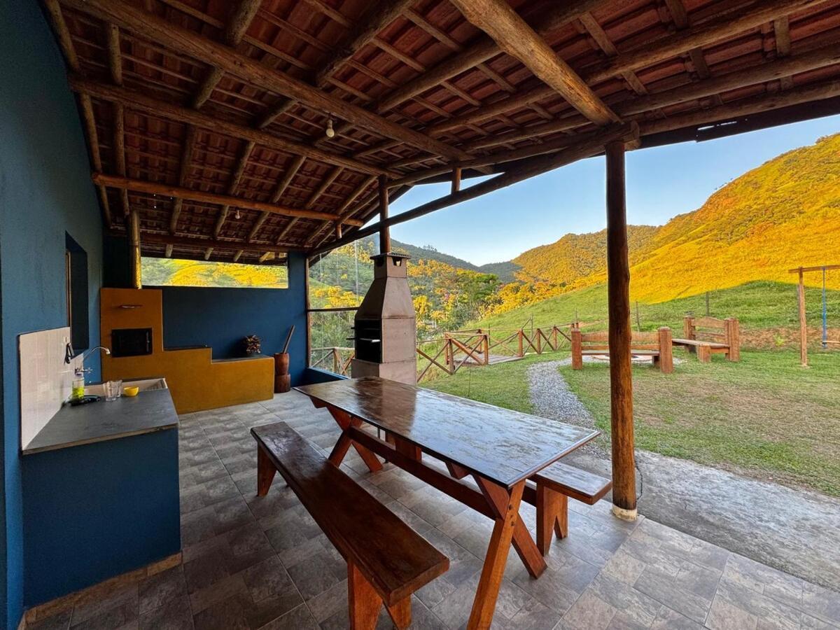 Casa De Campo Na Mantiqueira Пиндамоньянгаба Экстерьер фото
